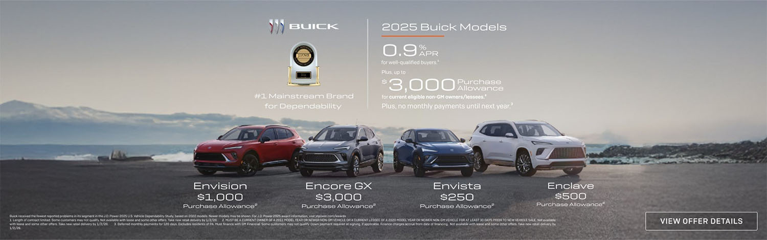 Up to $3,000 Purchase allowance